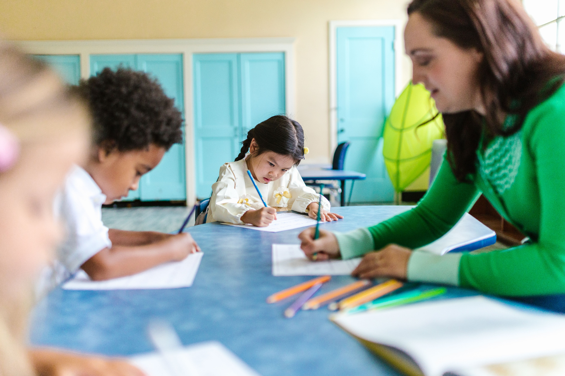 Christian micro-school classroom